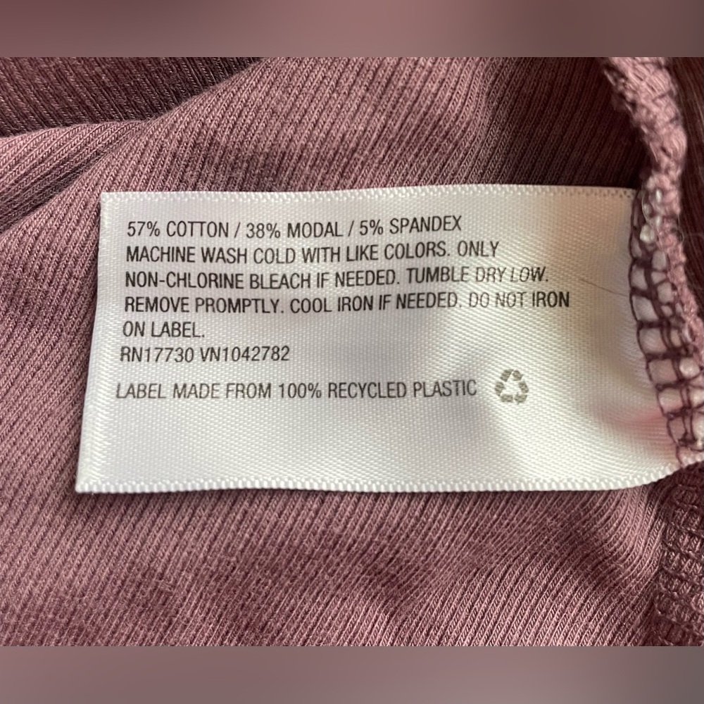 A New Day Woman Purple Soft Pockets Mid Dress Size Large - Picture 8 of 10